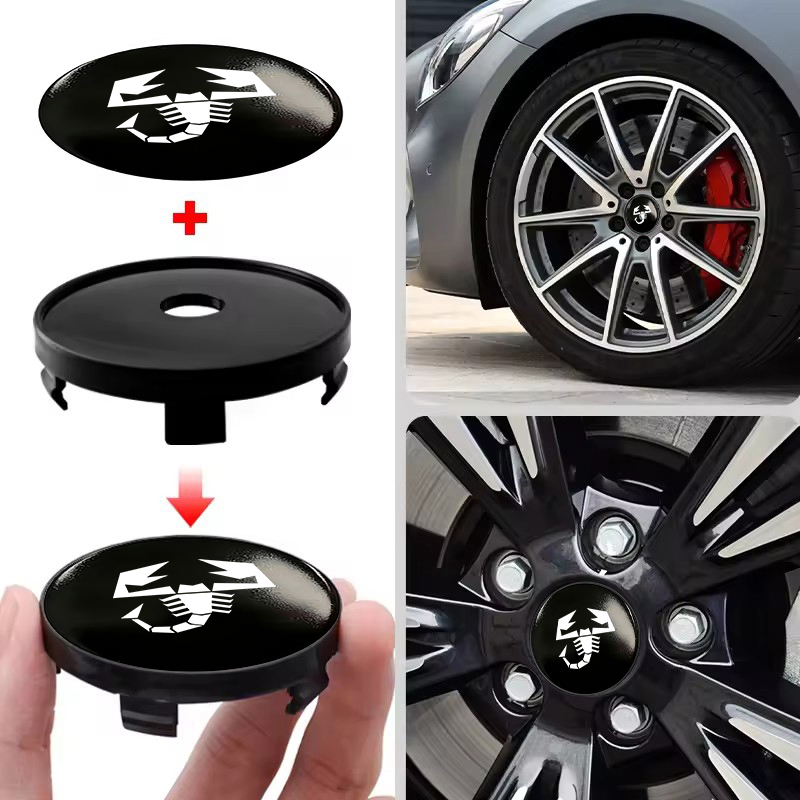 Cooperative Card Game - Für Abarth Auto-Styling Logo Radnabenkappen Aufkleber