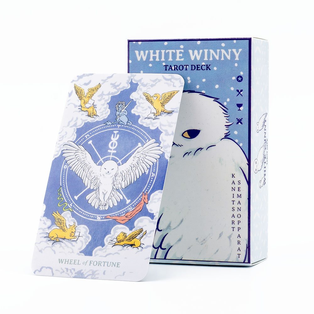 Board Game Life - White Winny Tarot English Edition 80-Karten-Deck