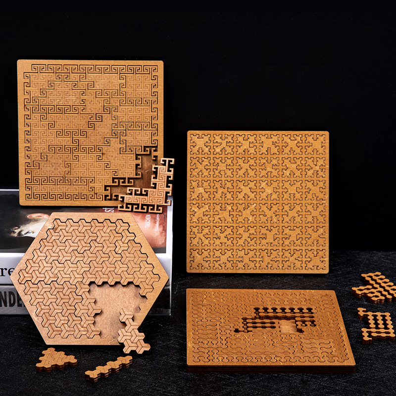 Board Game Enthusiast - Unmögliches Holzpuzzle IQ-Puzzles für Erwachsene Unmögliche