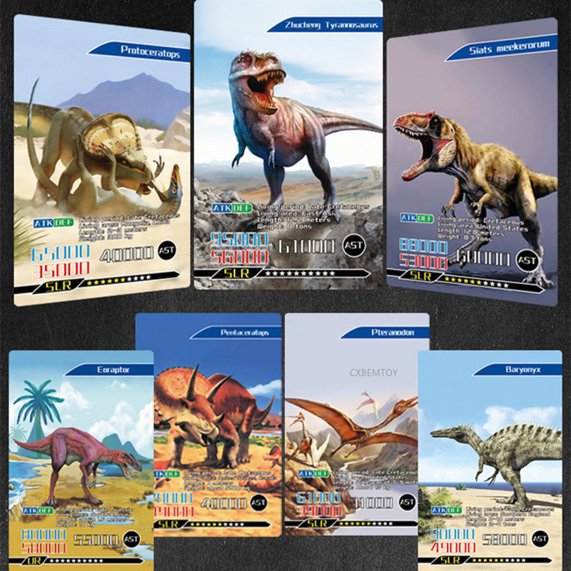 Board Game Zoo - 20 Stücke 55 Stücke Englisch Dinosaurier