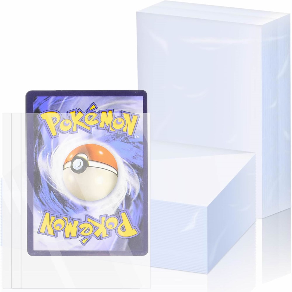 Board Game Zoo - 200 Stück Penny-Kartenhüllen, transparente Sammelkarten-Schutzhüllen für