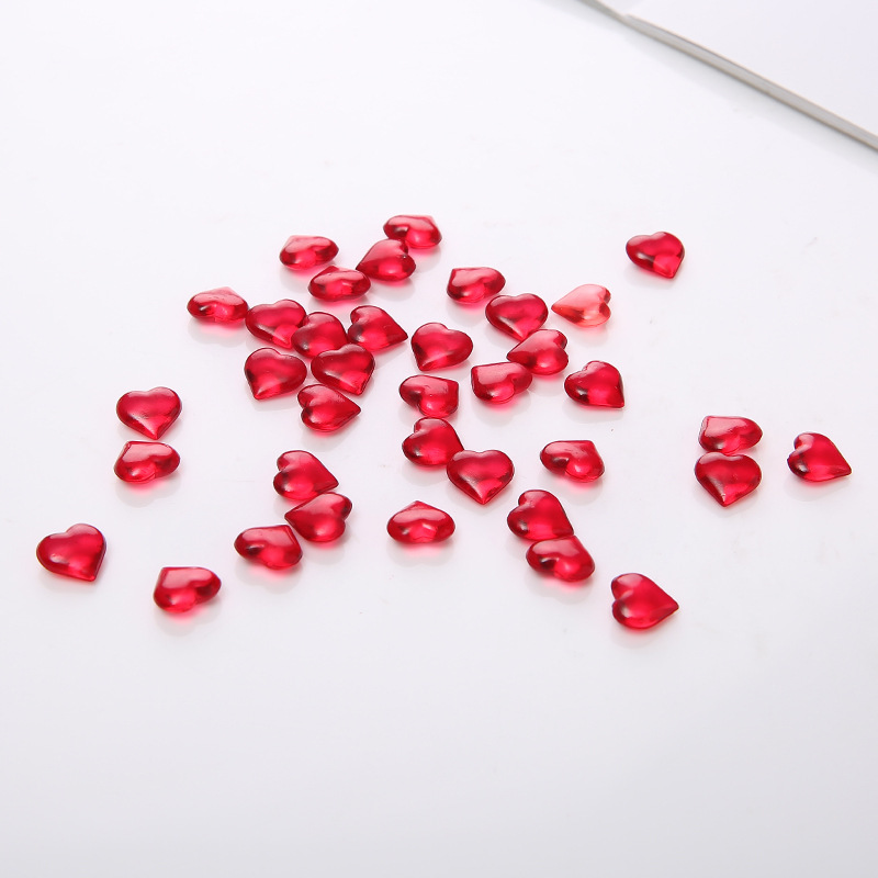 100PCS 10*4mm Herz Form Acryl  – Board Game Loop Bewertung und Preis