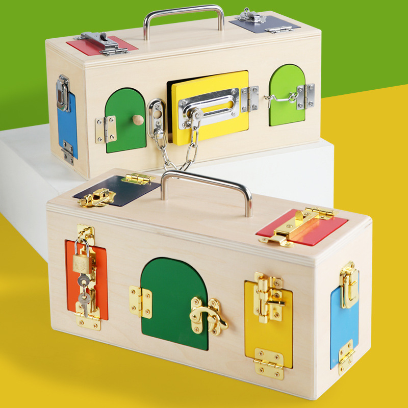 Montessori Lock Box Spielzeug  – Board Game Life Bewertung und Preis