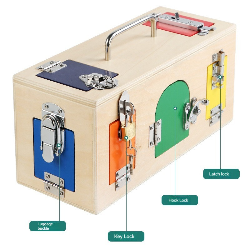 Montessori Lock Box Spielzeug  – Board Game Life Bewertung und Preis