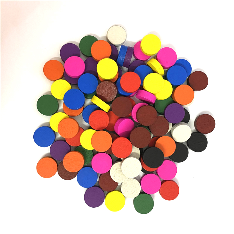 50 stück 15*5MM 11 Farben Holz – Board Game Loop Bewertung und Preis