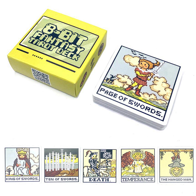 1Box 8 Bit Fantasie Tarot Deck – Board Game Life Bewertung und Preis