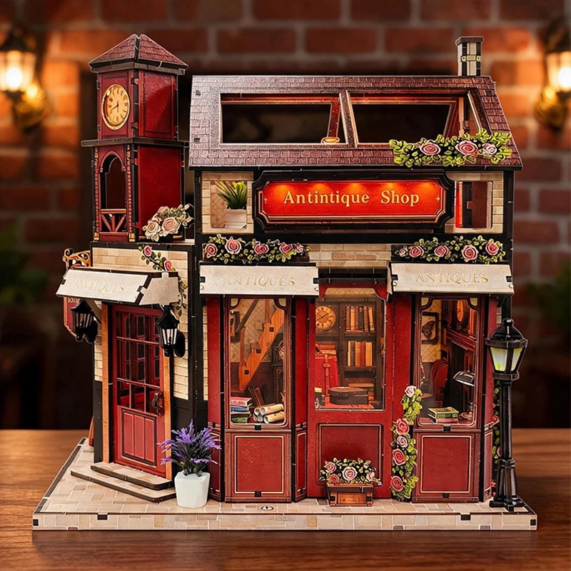 DIY Holz-Glockenturm Antiklade – Miniature Terrain Set Bewertung und Preis