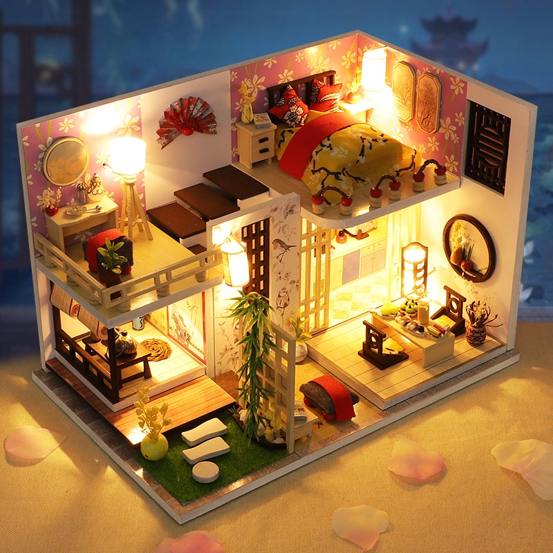 DIY Japanischer Stil Loft-Vill – Miniature Terrain Set Bewertung und Preis
