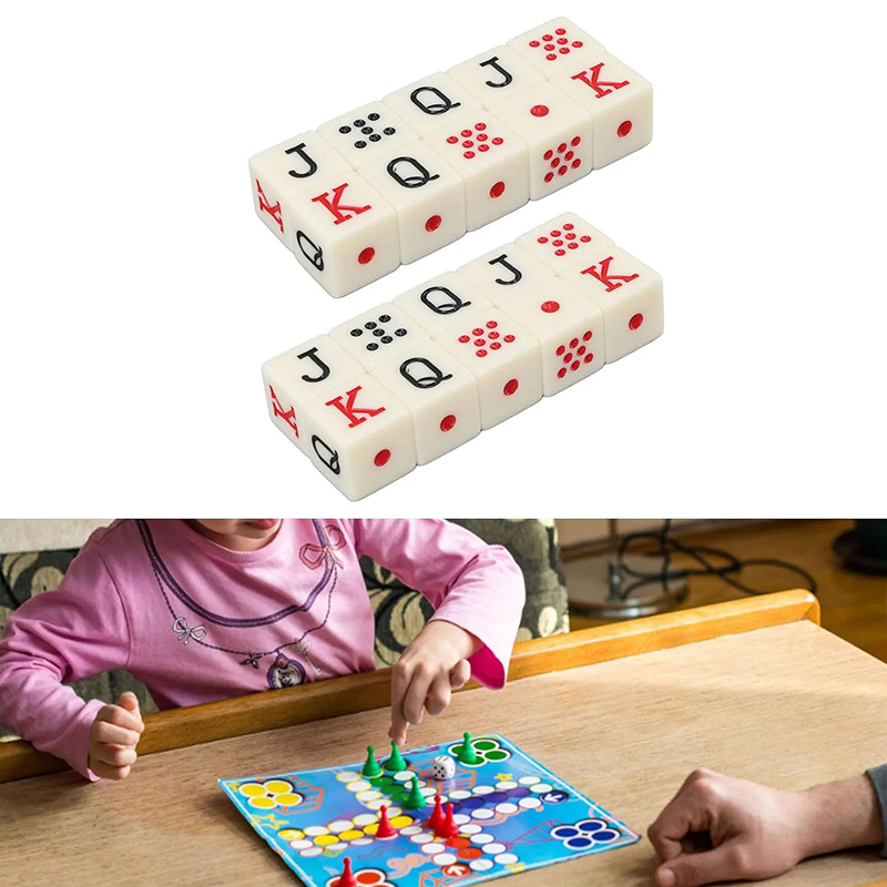 10 teile/satz 16mm quadratisch – Board Game Ludo Bewertung und Preis