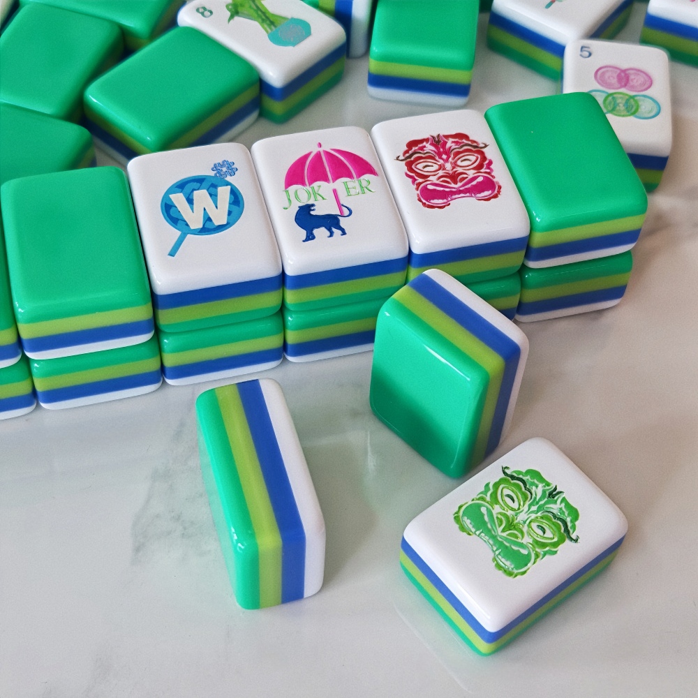 2026 Amerikanisches Mahjong-Se – Board Game Wild Wild Bewertung und Preis