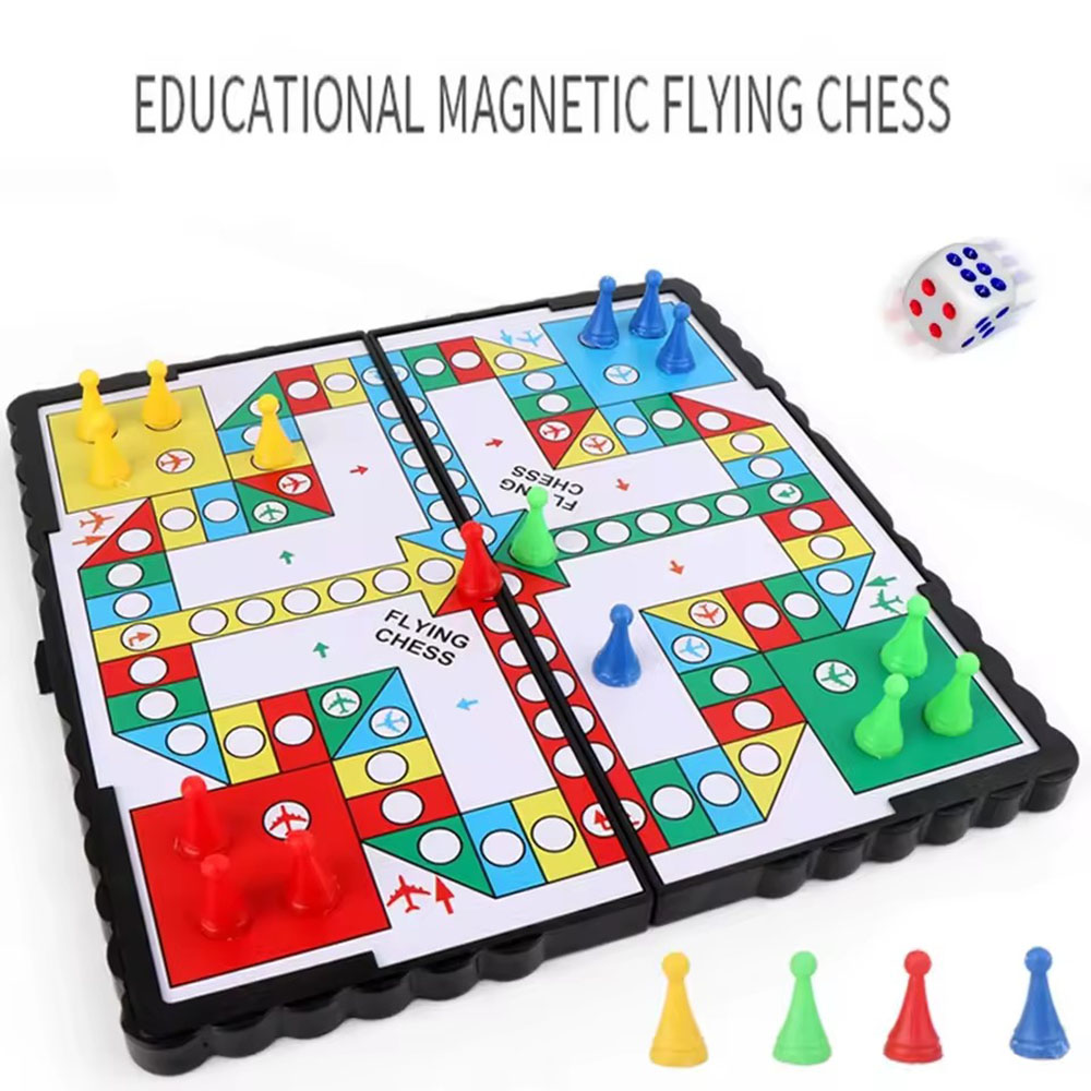 Faltbares magnetisches Flugsch – Board Game Ludo Bewertung und Preis