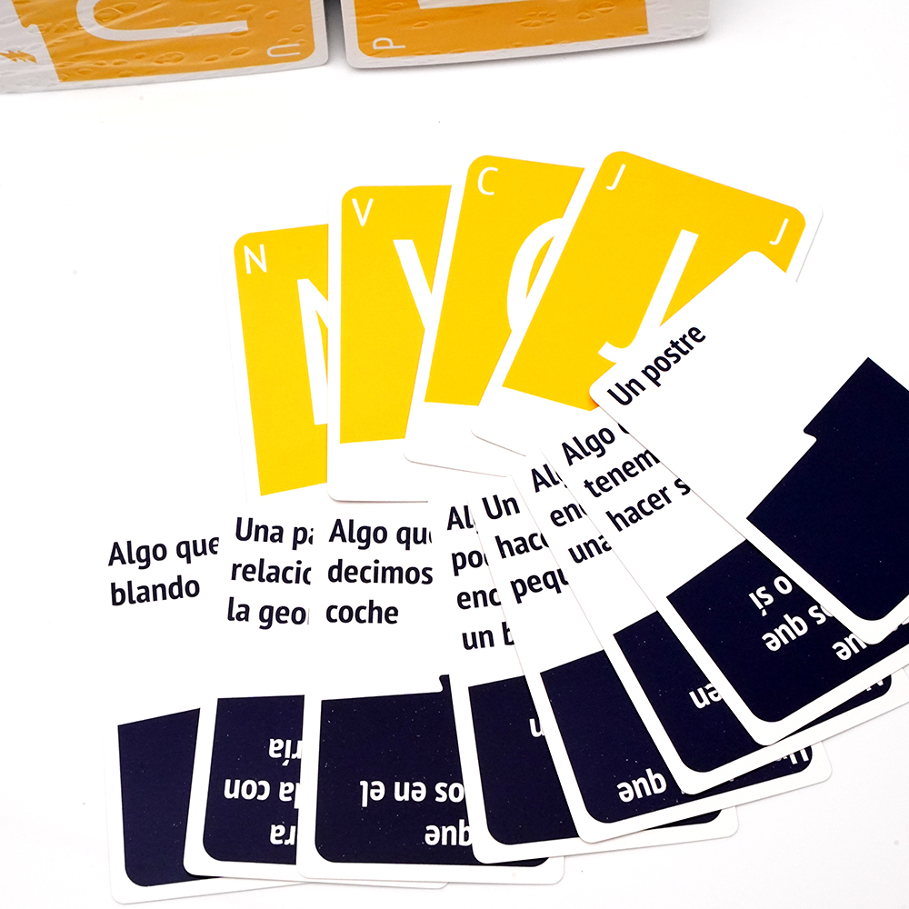 Schnelles Wortkarten-Spiel Ges – Cooperative Card Game Bewertung und Preis