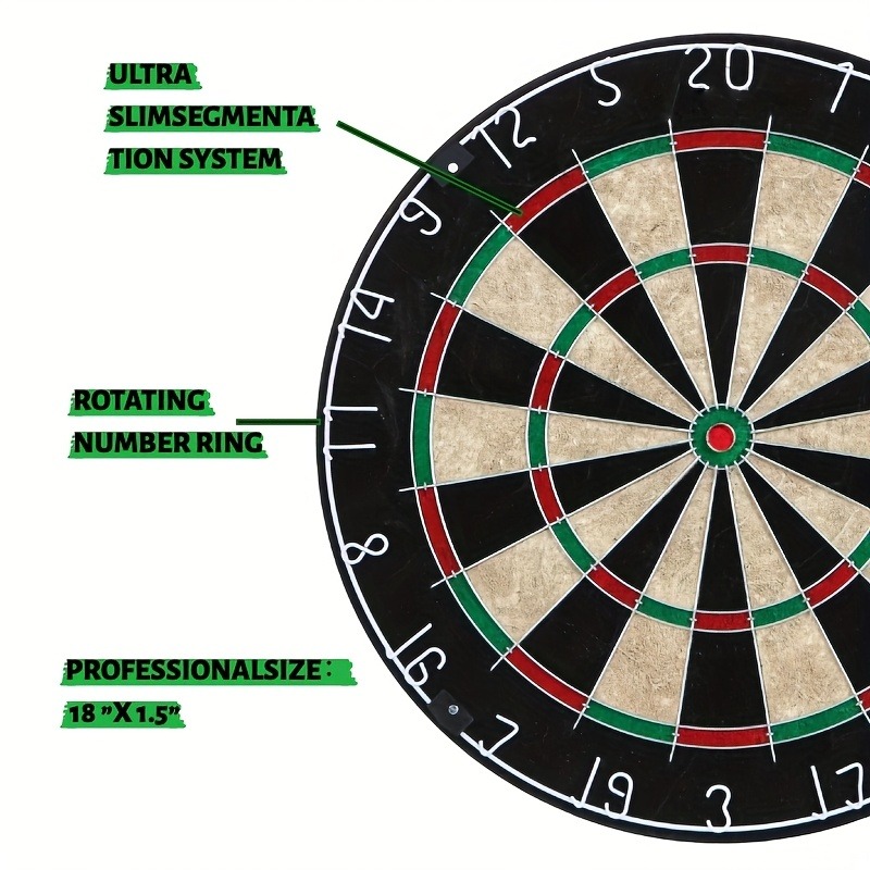18-Zoll-Borsten-Dartboard-Set  – Board Game Enthusiast Bewertung und Preis