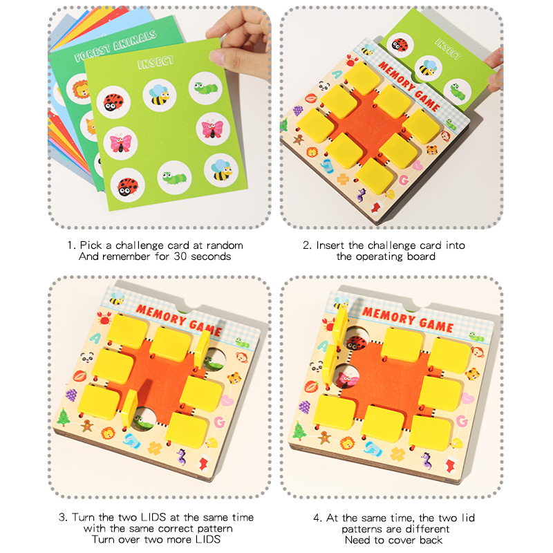 Hölzernes Gedächtnis-Schachspi – Board Game Life Bewertung und Preis
