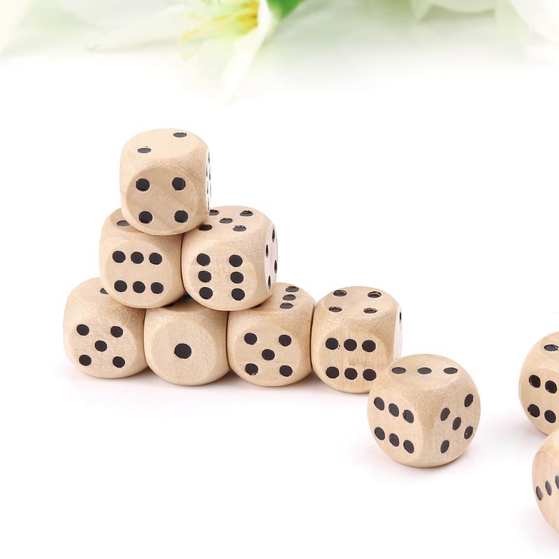 10 Stücke Holzwürfel 6 Seitige – Board Game Loop Bewertung und Preis
