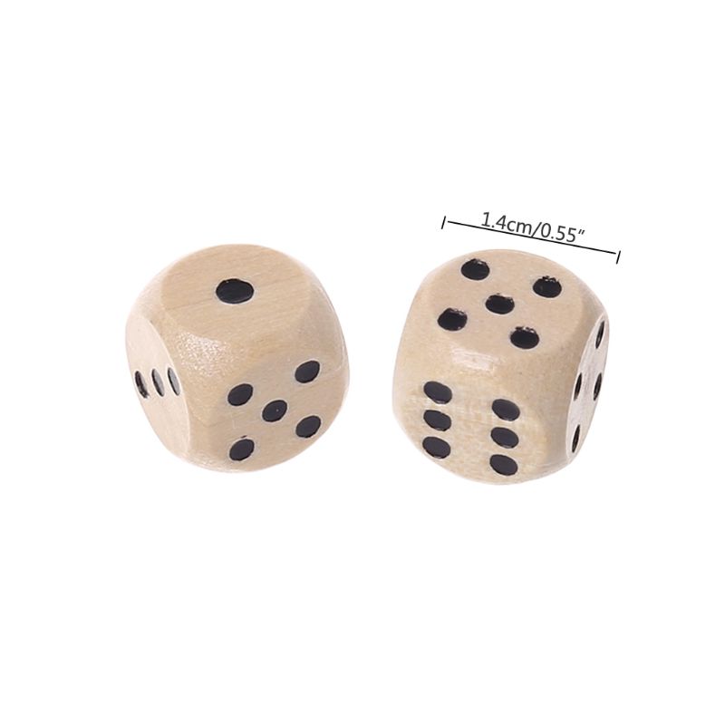 10 Stücke Holzwürfel 6 Seitige – Board Game Loop Bewertung und Preis