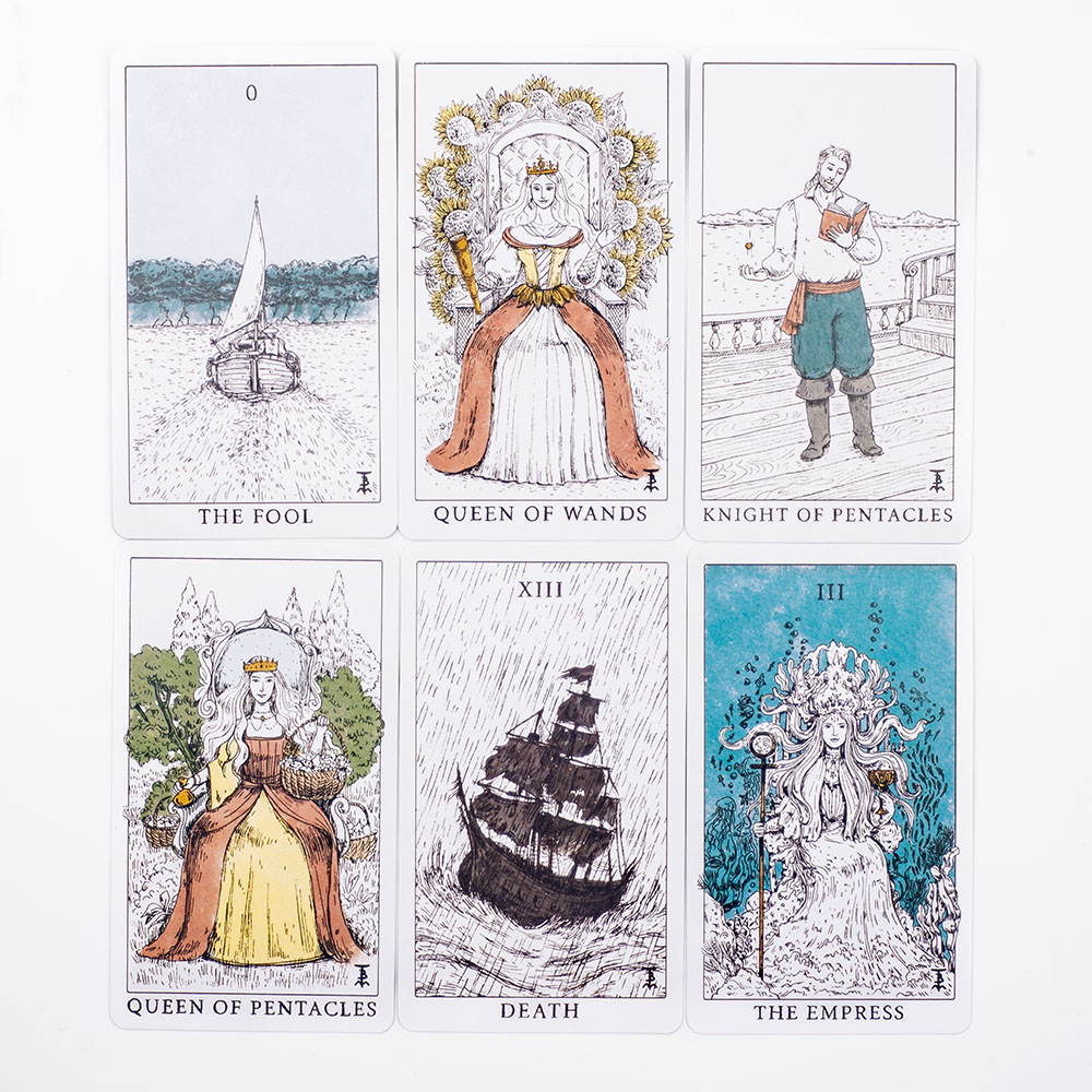 Tarot-Deck mit Ozean-Motiv, 78 – Board Game Life Bewertung und Preis